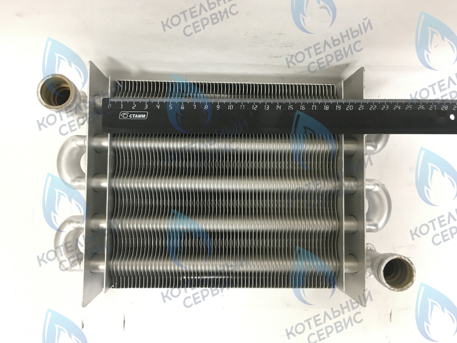 L47419 Первичный теплообменник 18кВт (198мм трубки 18мм для котлов после 07/2013) ROC в Казани