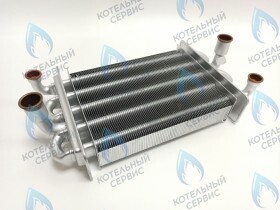 Теплообменник битермический 230мм 81 FIN Space (для 11/18кВт) ELECTROLUX