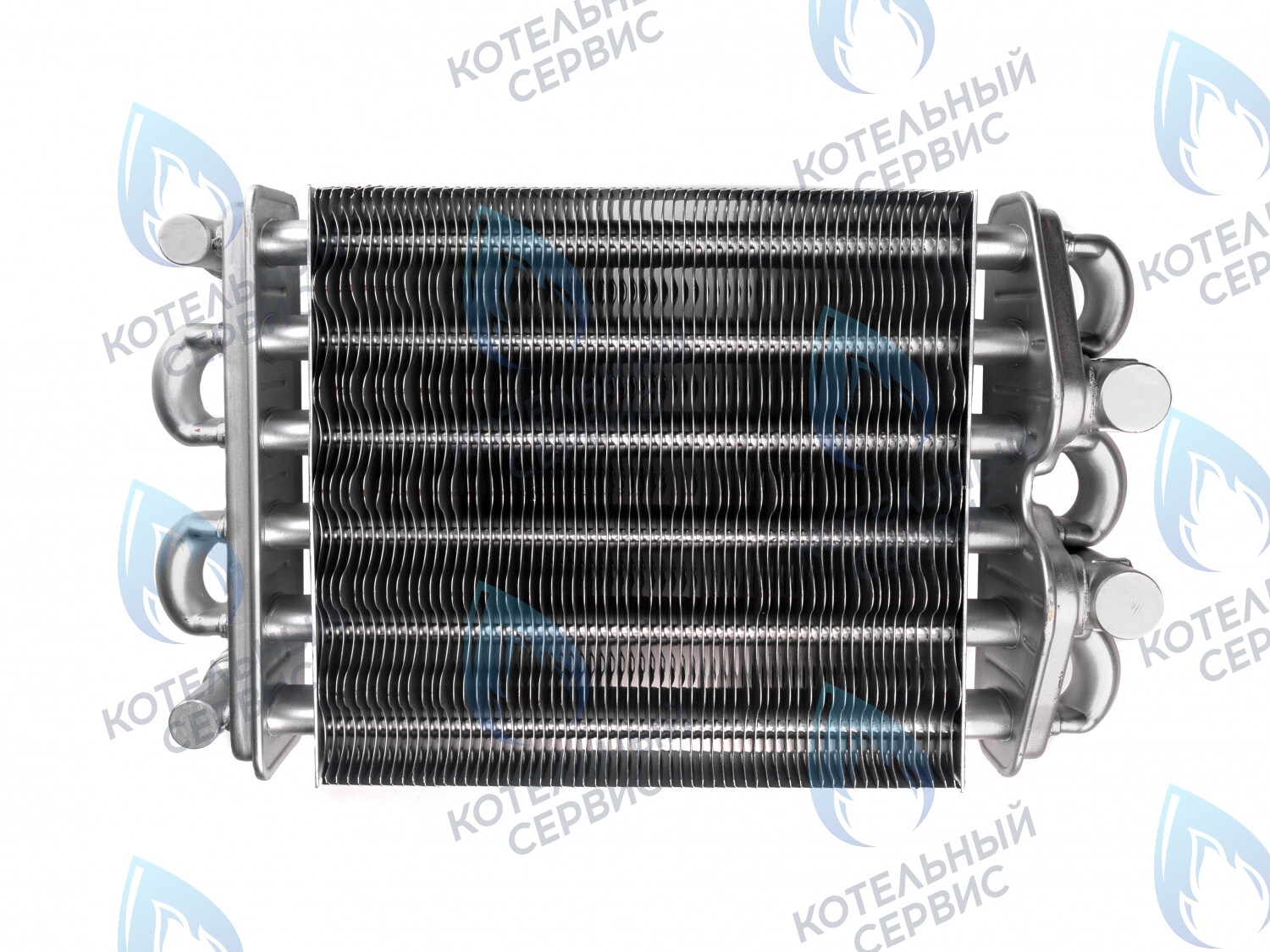 02-4011 Теплообменник битермический 198мм GAZECO 18-T1/C1 (с 05.2016) в Казани