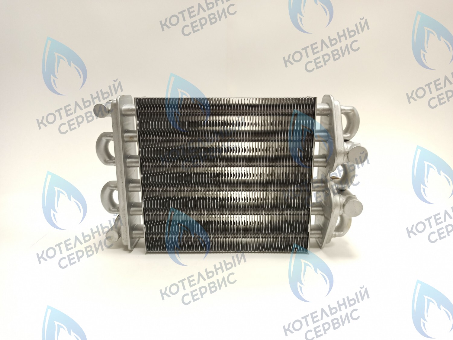 02-4011 Теплообменник битермический 198мм GAZECO 18-T1/C1 (с 05.2016) в Казани