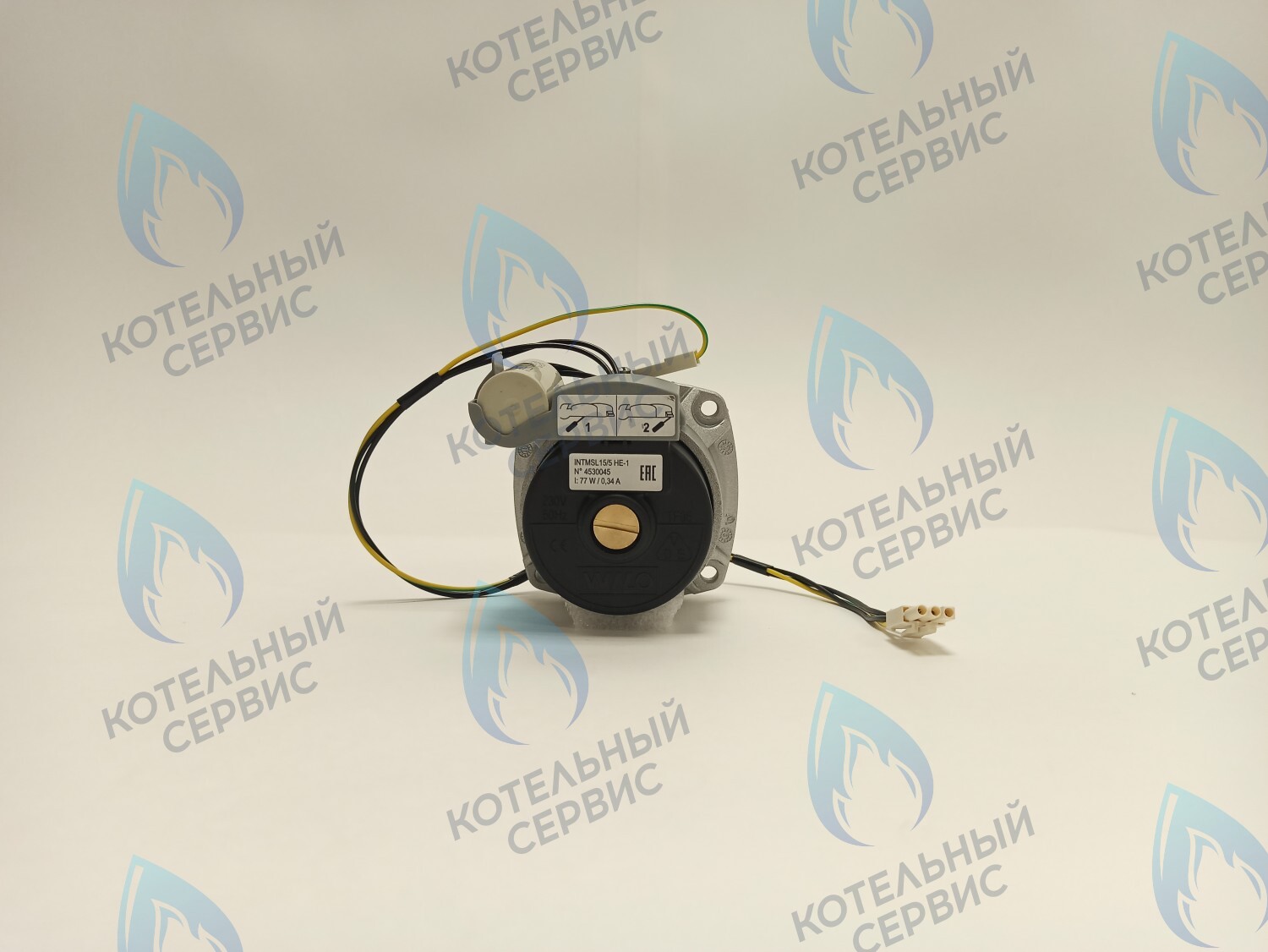 PH-W21CW50-WA82-Комп Двигатель насоса (черный пластик) (без улитки, с терминалом) (12/5, 15/5) аналог WILO 82w INTMSL15/5 HE-1 (21мм по часовой) в Казани