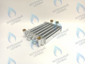 Теплообменник битермический 198мм ROC, GAZECO 18-T1/C1 (с 05.2016)