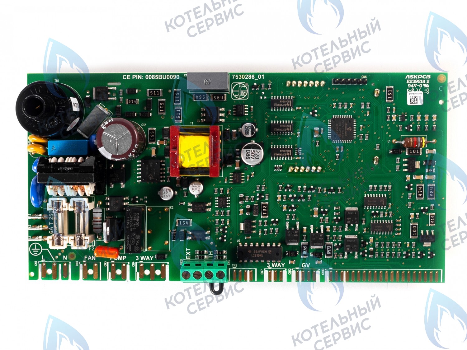 CB012-BEFORE-2017 Плата управления BOSCH (GAZ 6000) WBN6000  / WBN2000 (до 01.06.2017, первая кнопка "назад")  =<FD753  (87186496770, 87186477330) в Казани