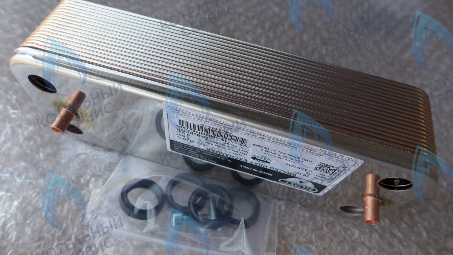 6SCAMPIA13 Теплообменник ГВС (18 пластин) FONDITAL  Antea CTFS 40 в Казани