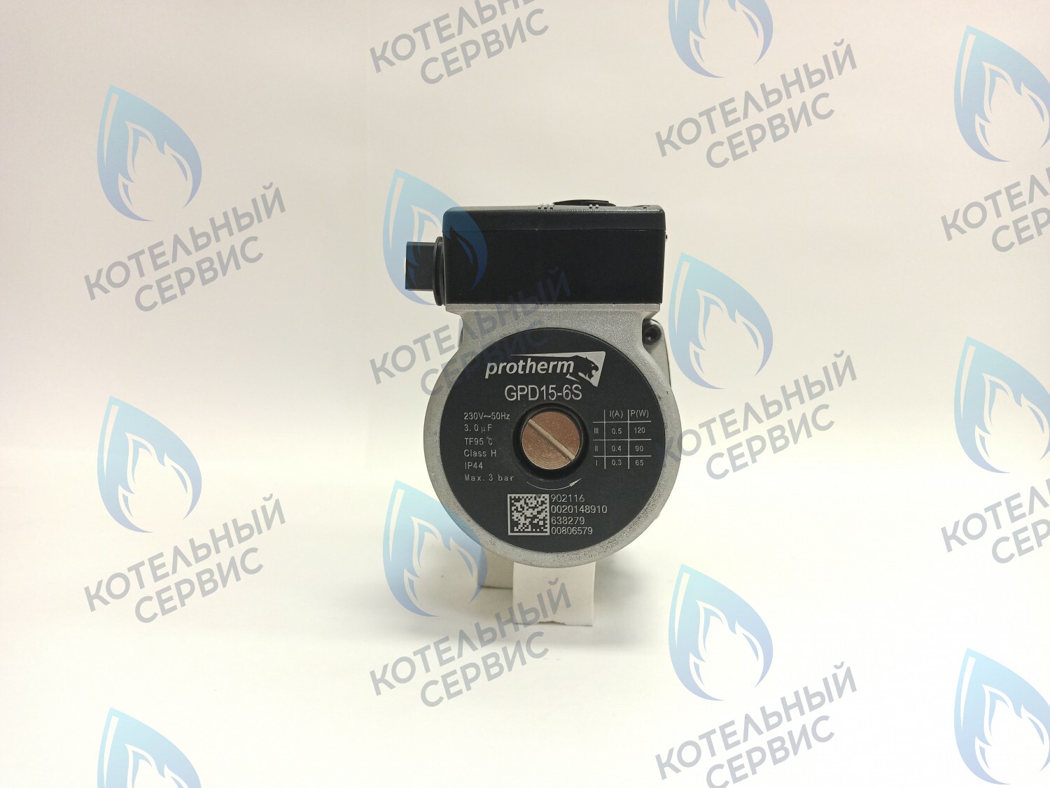 PMP01AP60-PR120-Комп Циркуляционный насос Protherm Гепард 12 / 23 MTV / MOV GPD15-6S (H-RU) (против часовой стрелки) (втулка 40мм, колесо 70/30мм) в Казани