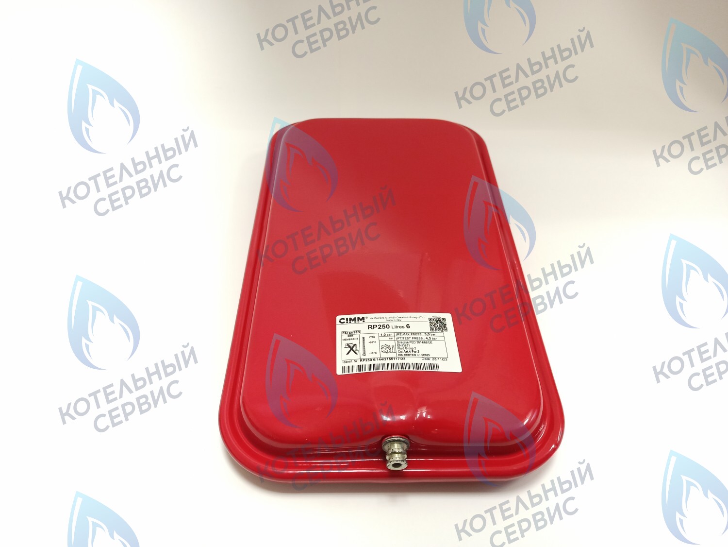 ET029-06L-CM Расширительный бак 6л (плоский) клипса Baxi MAIN-5 14-24 F (710471200) в Казани