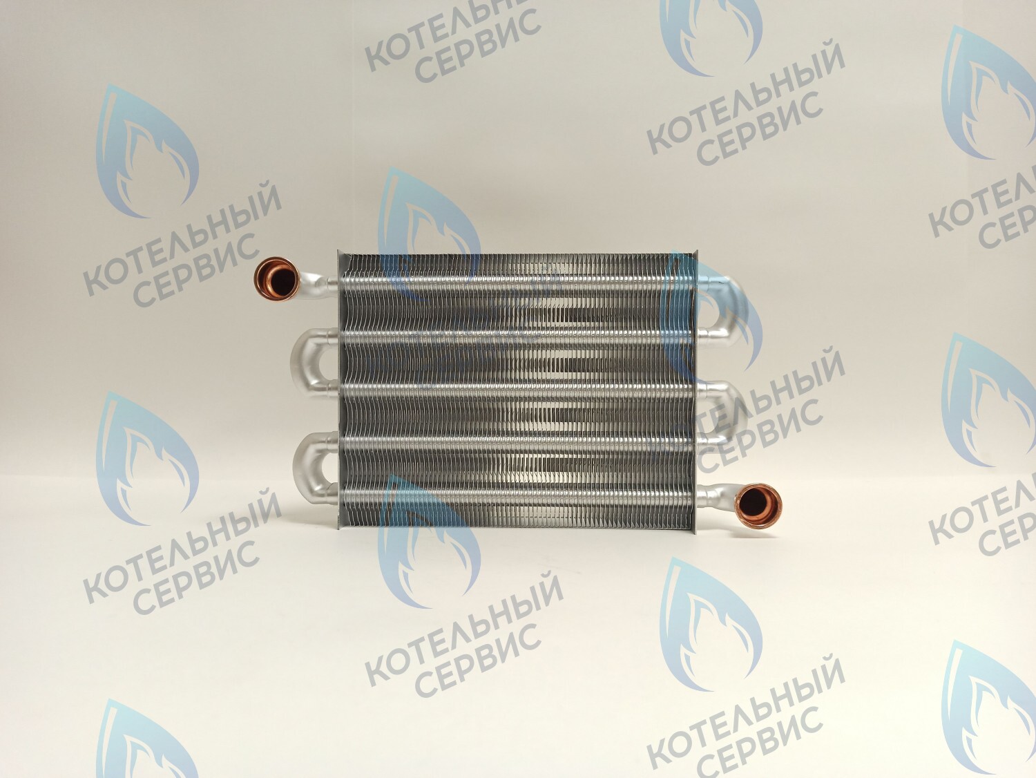 EM042-230 Теплообменник первичный (основной) (крепление - клипсы) FERROLI FORTUNA PRO, DIVABEL, VITABEL (398002570, 902607270) в Казани