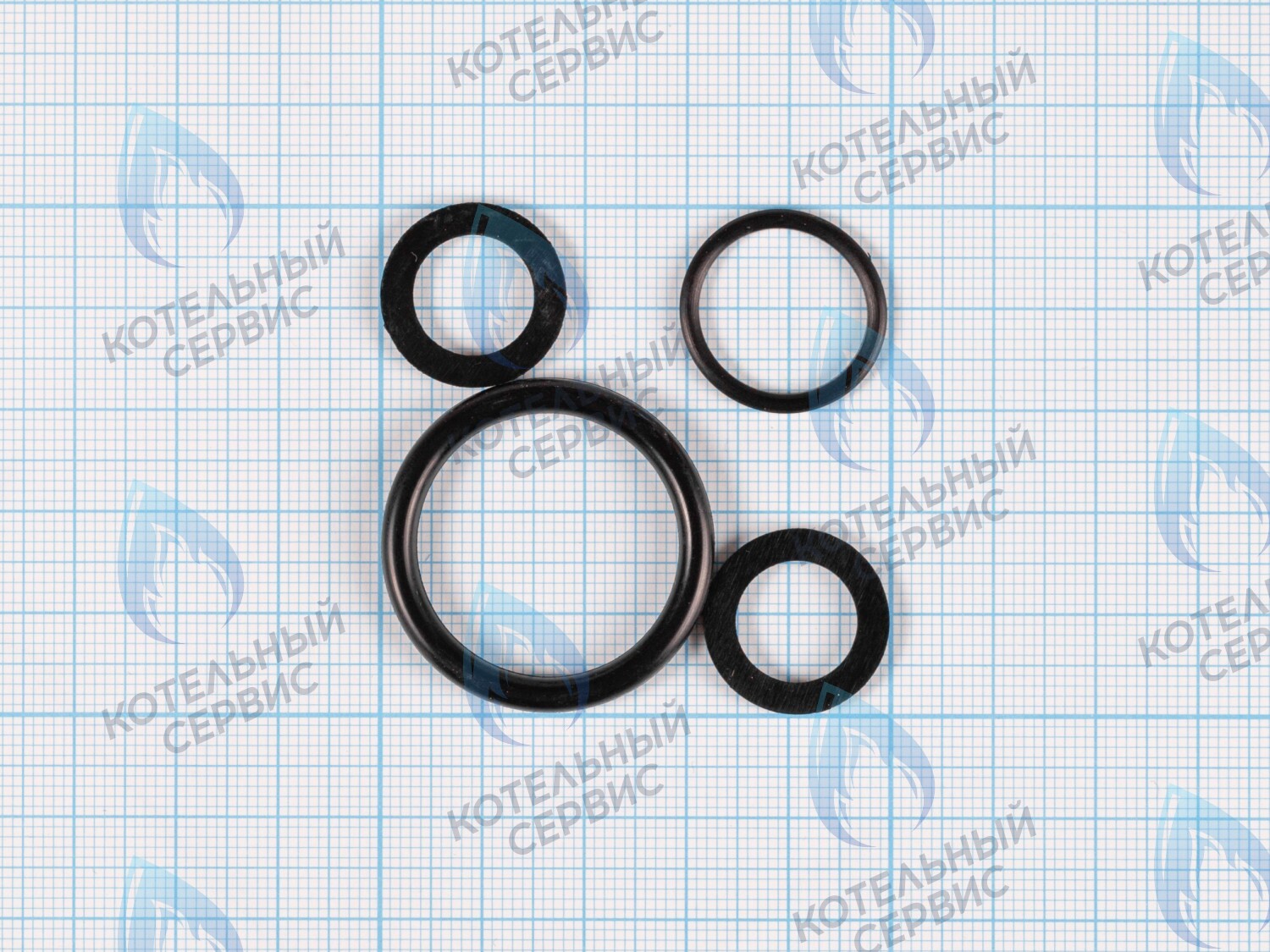 ZP102 Комплект уплотнительных колец (прокладок) (для газового узла) Master Gas Seoul, Arderia, Celtic в Казани