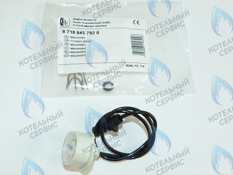 87186457920 Манометр с трубкой BUDERUS в Казани