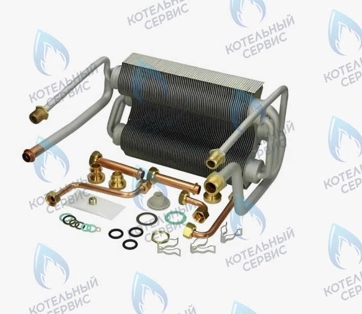 39830930 Теплообменник битермический KIT PACCO UN.24kW S/GRUPPO H2O FERROLI в Казани