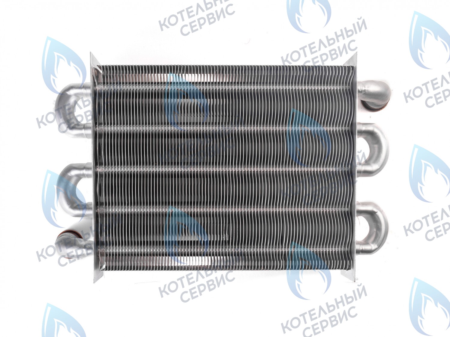 398002570 Теплообменник первичный (основной) (крепление - клипсы) Ferroli Fortuna Pro F13-F24 (398002570,398615500) в Казани