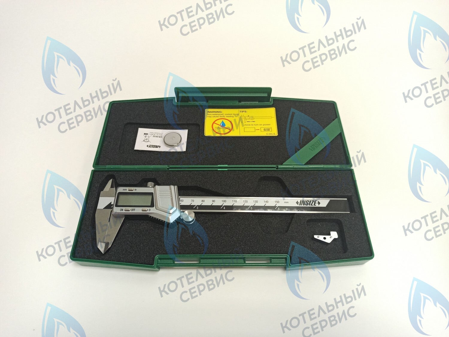 ZK004-150 Штангенциркуль металлический INSIZE 0-150мм с ЖК дисплеем в Казани