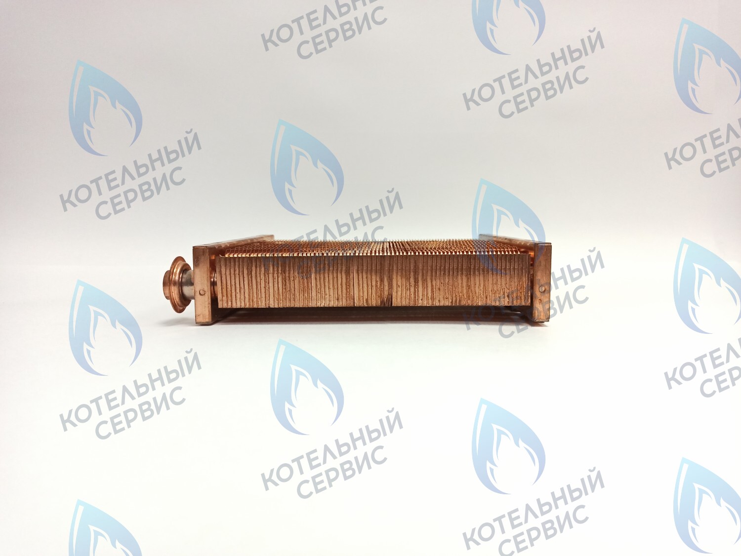 EM051-195-02 Теплообменник основной (первичный) (МЕДНЫЙ) Navien (с белыми прокладками в комплекте) Deluxe, Deluxe Plus, Prime, Smart Tok, Ace, Ace Coaxial 13K/16K/20K/24K (30012859A,  30012859B, 30012859C, 30010275A, 30012718C) в Казани