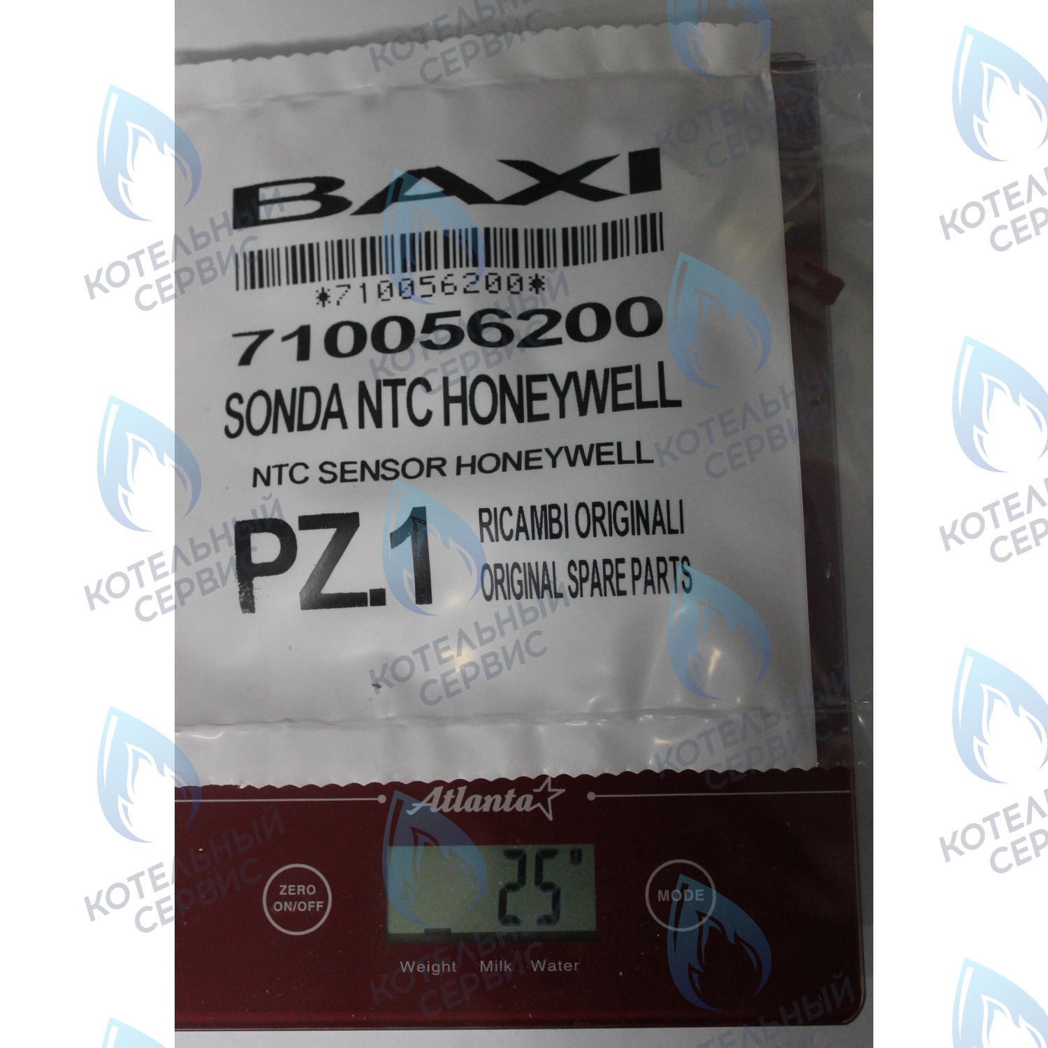 710056200 Датчик температуры ГВС NTC (погружной, клипса) BAXI ECO (Compact, 4s, 5 Compact) FOURTECH (артикул 721309400, 710056200) в Казани