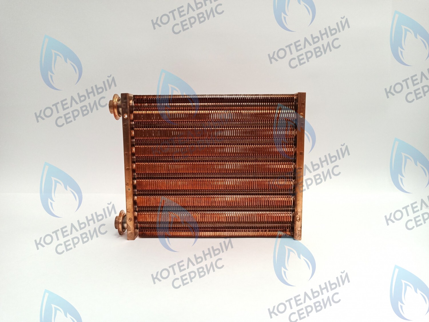 EM051-220-02 Теплообменник основной (первичный) (МЕДНЫЙ) Navien (с белыми прокладками в комплекте) Deluxe, Deluxe Plus, Prime, Smart Tok, Ace, Ace Coaxial 30K (30012860A, 30012860B, 30012860C, 30012721B, 30010299A) в Казани