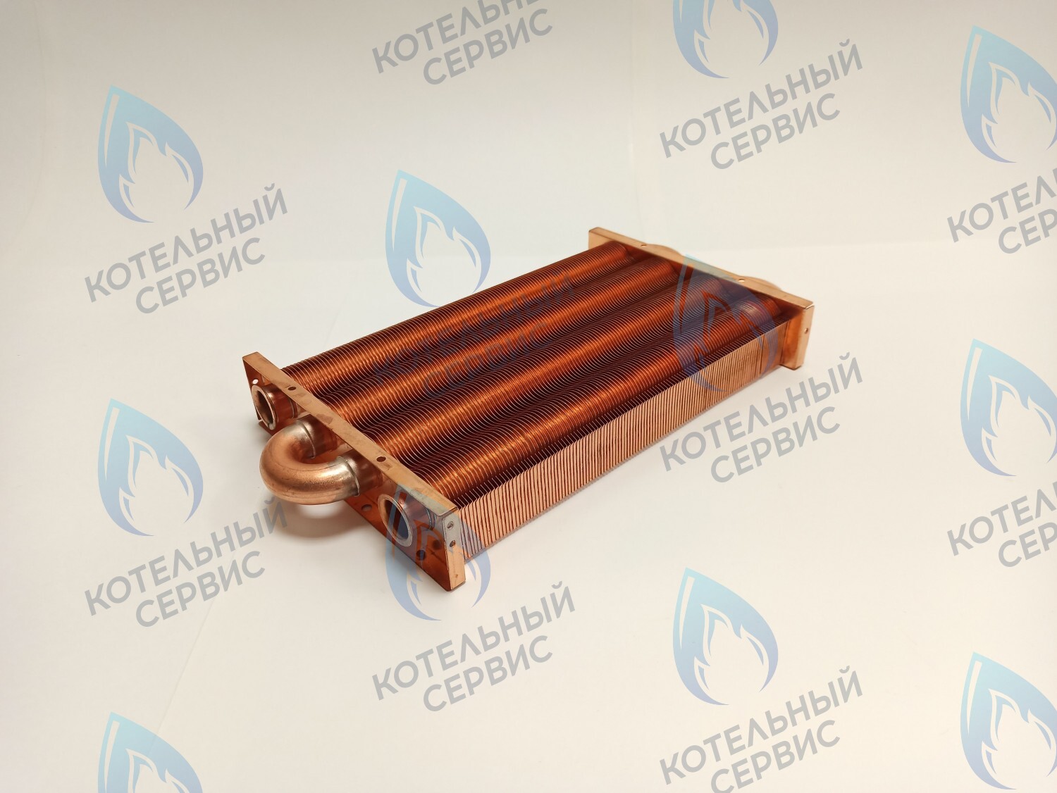 EM021-280-02 Теплообменник первичный основной (без фитингов) 280мм 122 FIN (250-300MSC) DAEWOO (3318112200) в Казани