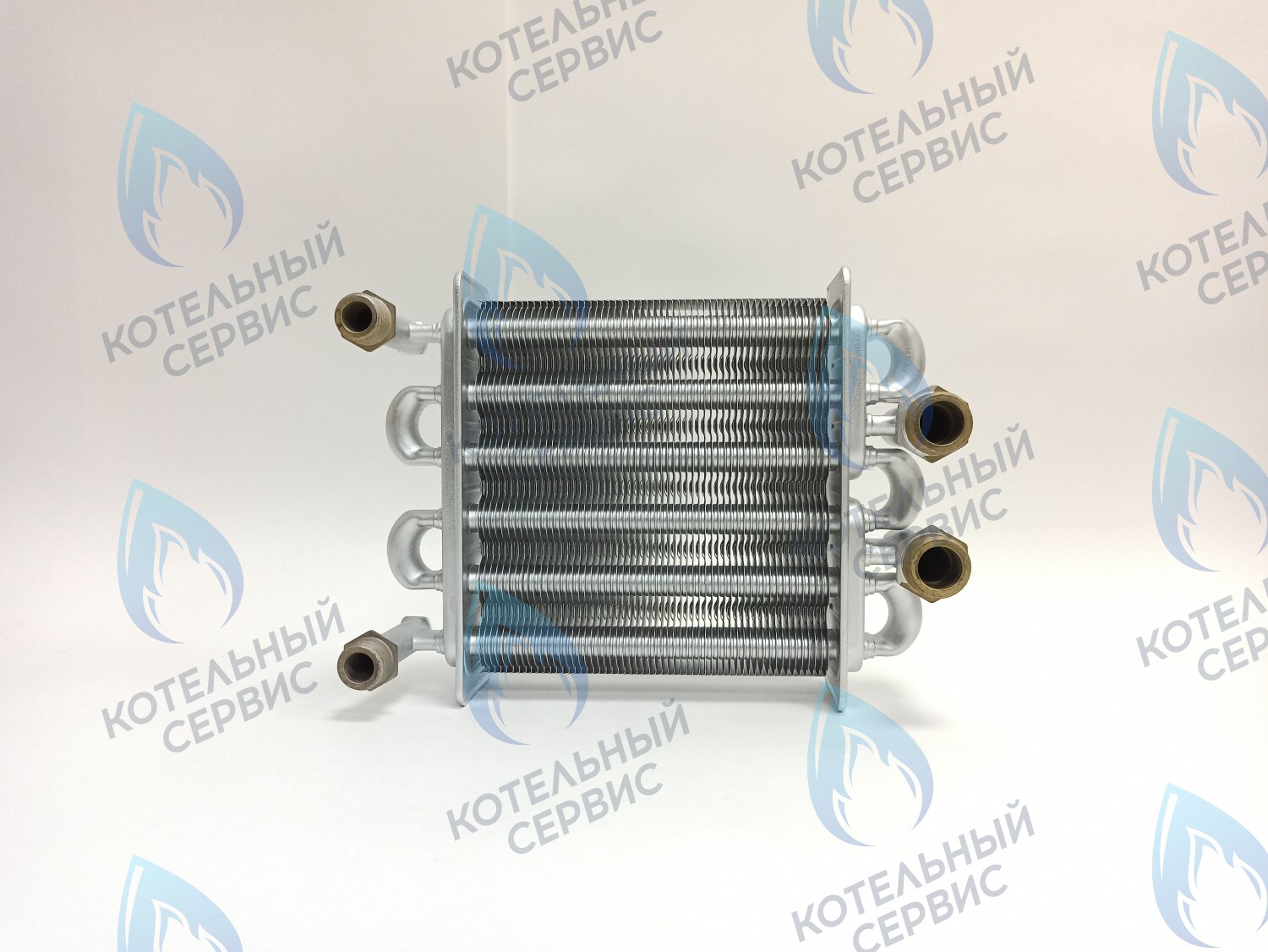 EB044-180 Теплообменник битермический 180мм 173мм (наружный-внутренний)  15кВт-18кВт KOREASTAR ACE 10-20 (KS90265550), FERROLI Domina 13-20 Pro (398065550, 90263110, 90263190) в Казани