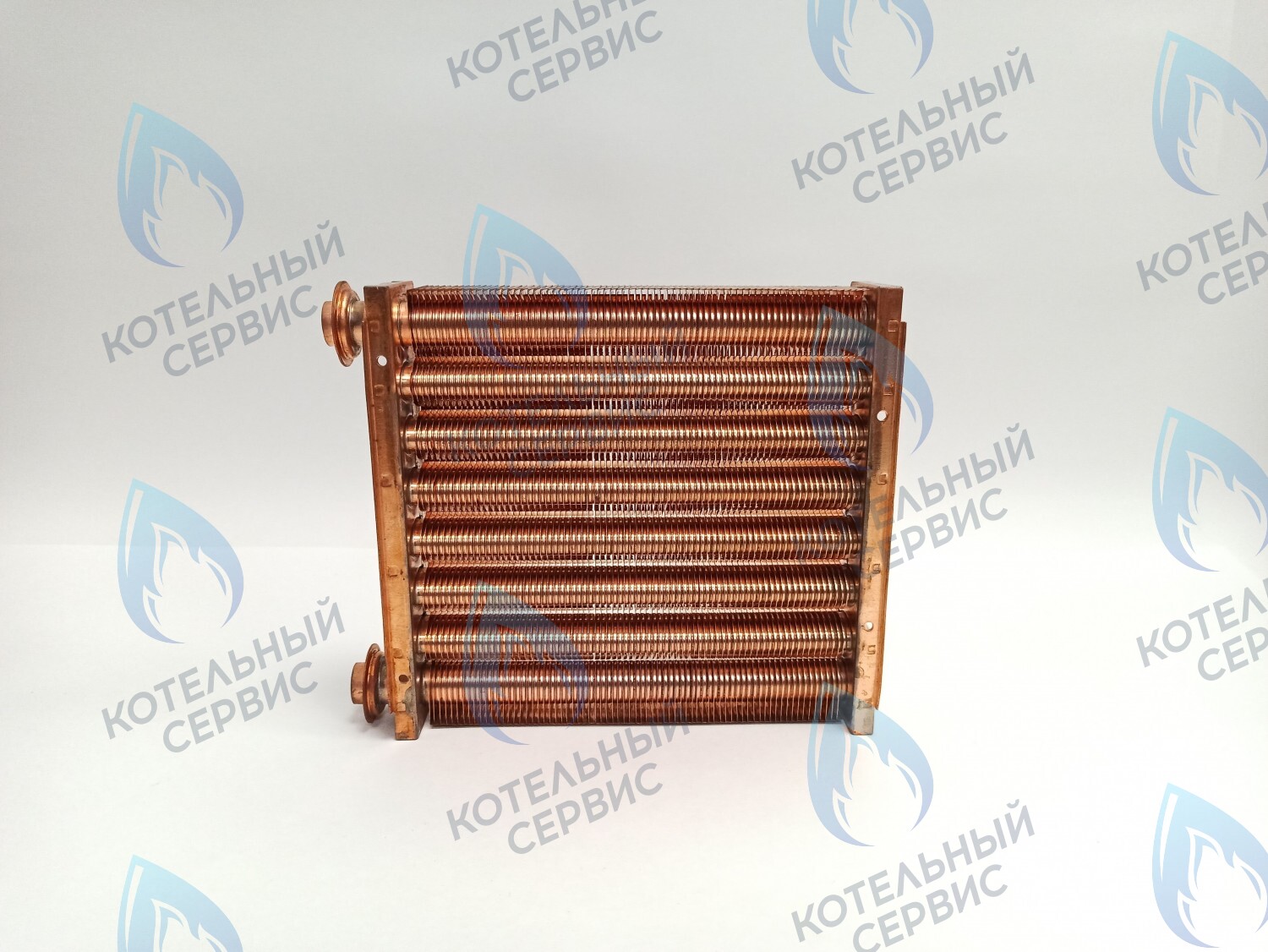 EM052-195-02 Теплообменник основной (первичный) (МЕДНЫЙ) Navien (с белыми прокладками в комплекте) Deluxe Е 10-24K (30021953A) в Казани