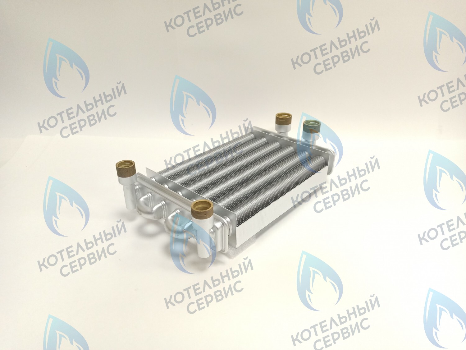 EB011-210 Теплообменник битермический 18 кВт 210мм GAZECO 18-T1/-C1 (до 05.2016) (02-4001) в Казани