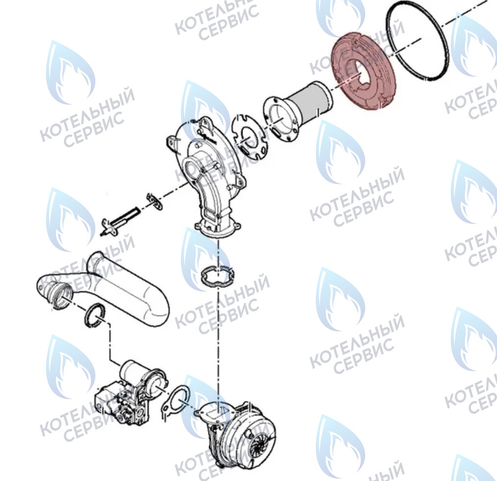 7828716 Теплоизоляционное кольцо VIESSMANN в Казани