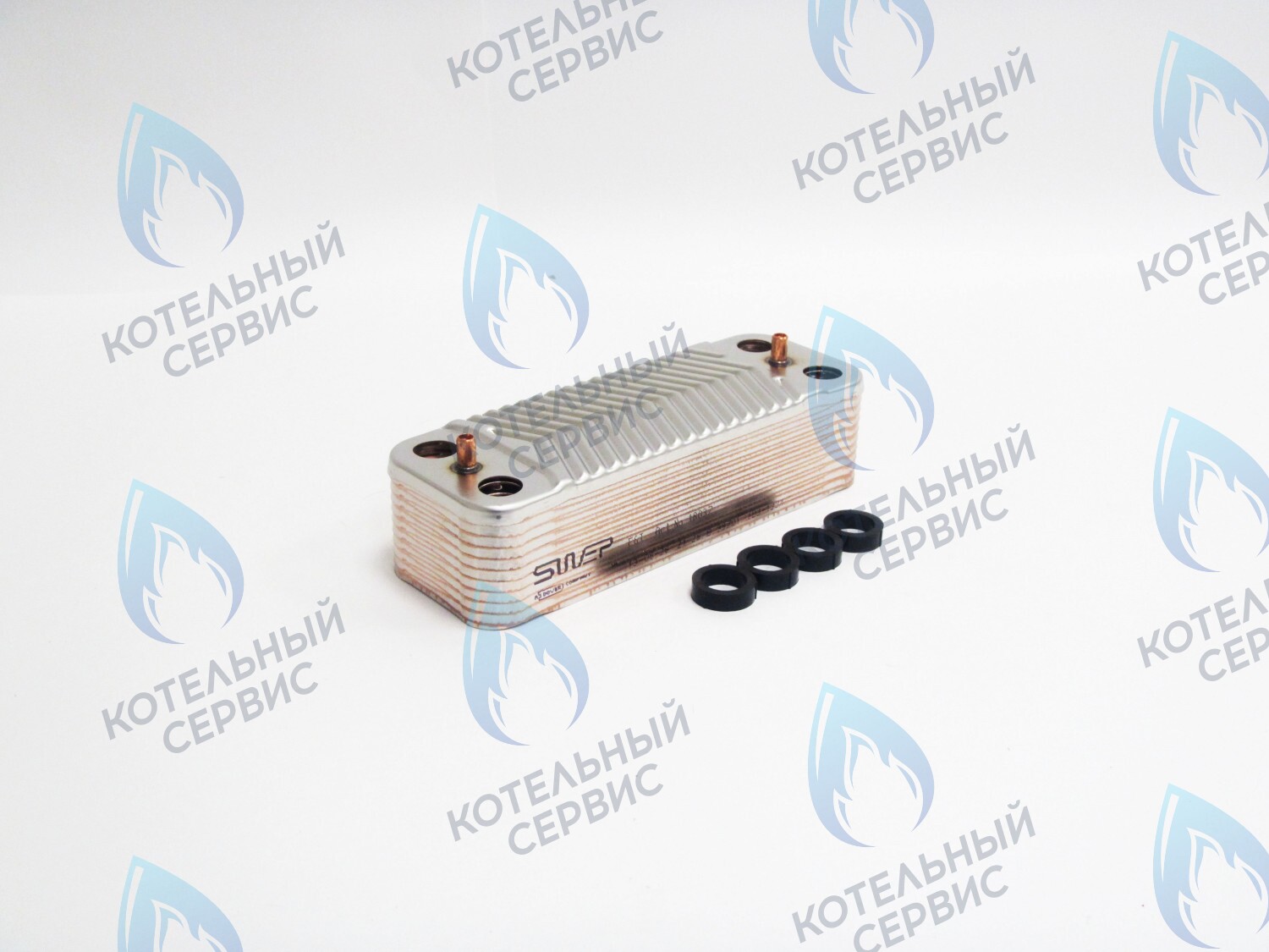 39822180 Теплообменник вторичный KIT SCAMBIATORE 20P-->39822750 FERROLI в Казани