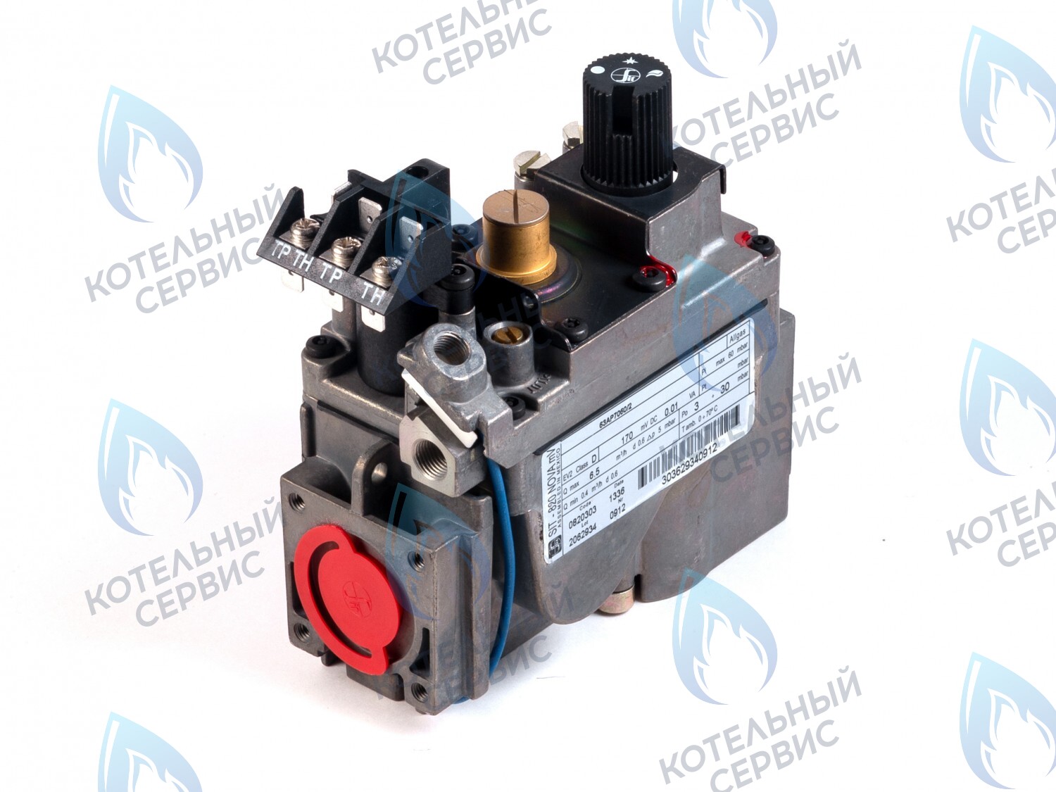 GV103 Газовый клапан SIT NOVA 820 mV 0.820.303 (0820303) под милливольтовый генератор Protherm (0020027516), LEMAX (014103), ALPENHOFF (151820303), FERROLI (39849620), ELECTROLUX (820303), ALPHATHERM в Казани