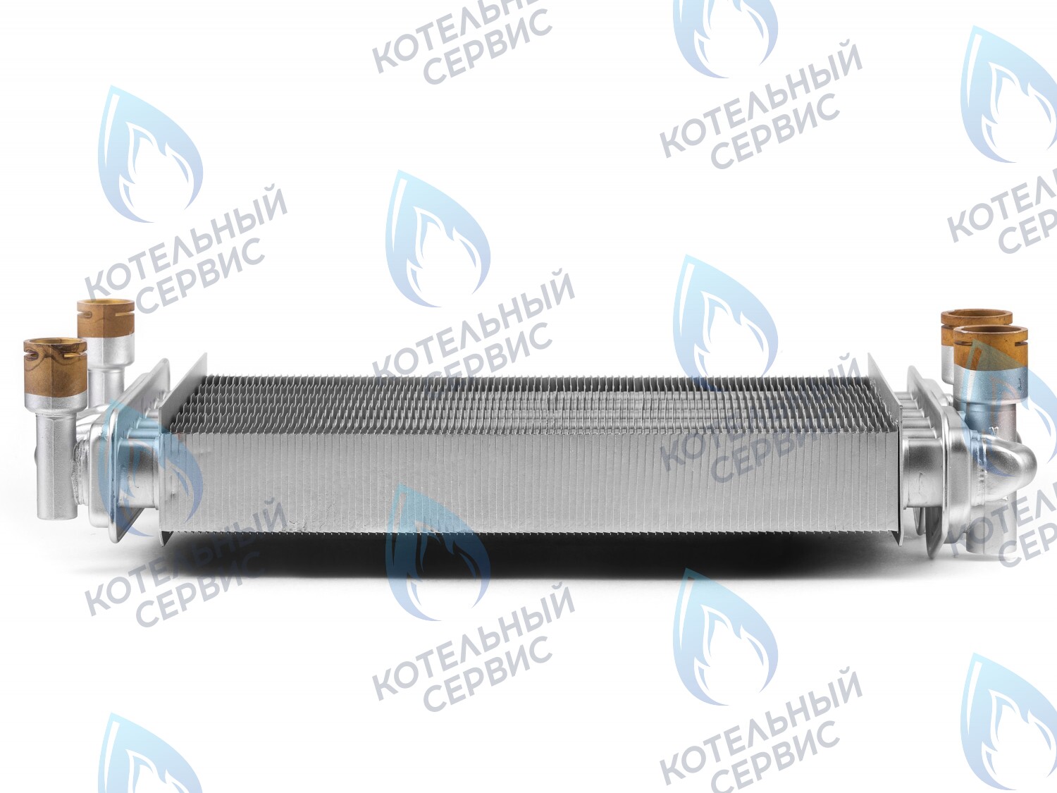 EB011-260 Теплообменник битермический 260мм 24кВт  Gazeco 24-T1/-C1 (до 05.2016) (02-4002), ROC(L44626) в Казани