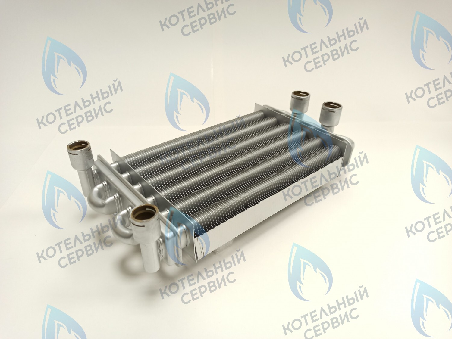 EB011-260 Теплообменник битермический 260мм 24кВт  Gazeco 24-T1/-C1 (до 05.2016) (02-4002), ROC(L44626) в Казани