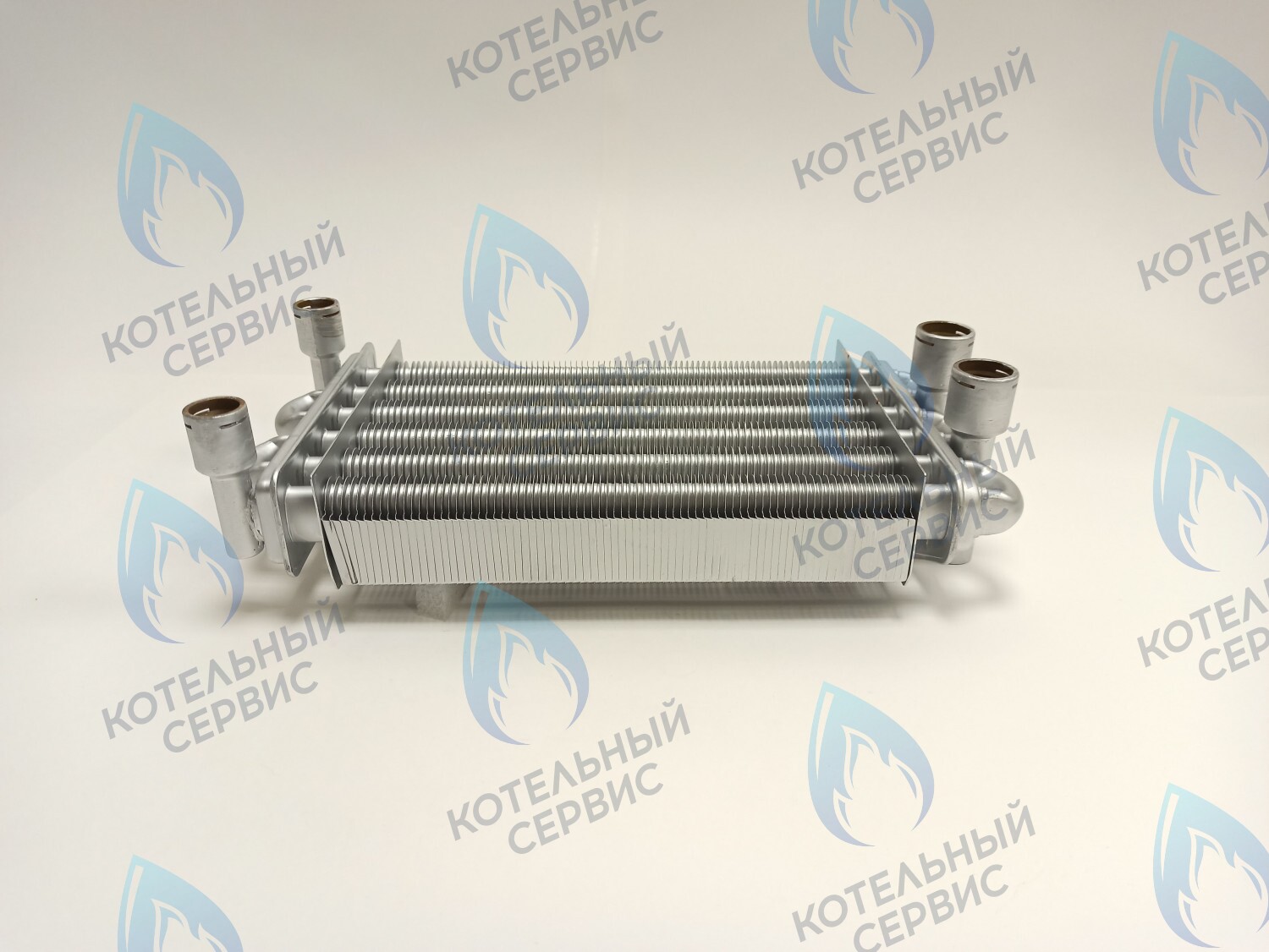 EB011-260 Теплообменник битермический 260мм 24кВт  Gazeco 24-T1/-C1 (до 05.2016) (02-4002), ROC(L44626) в Казани