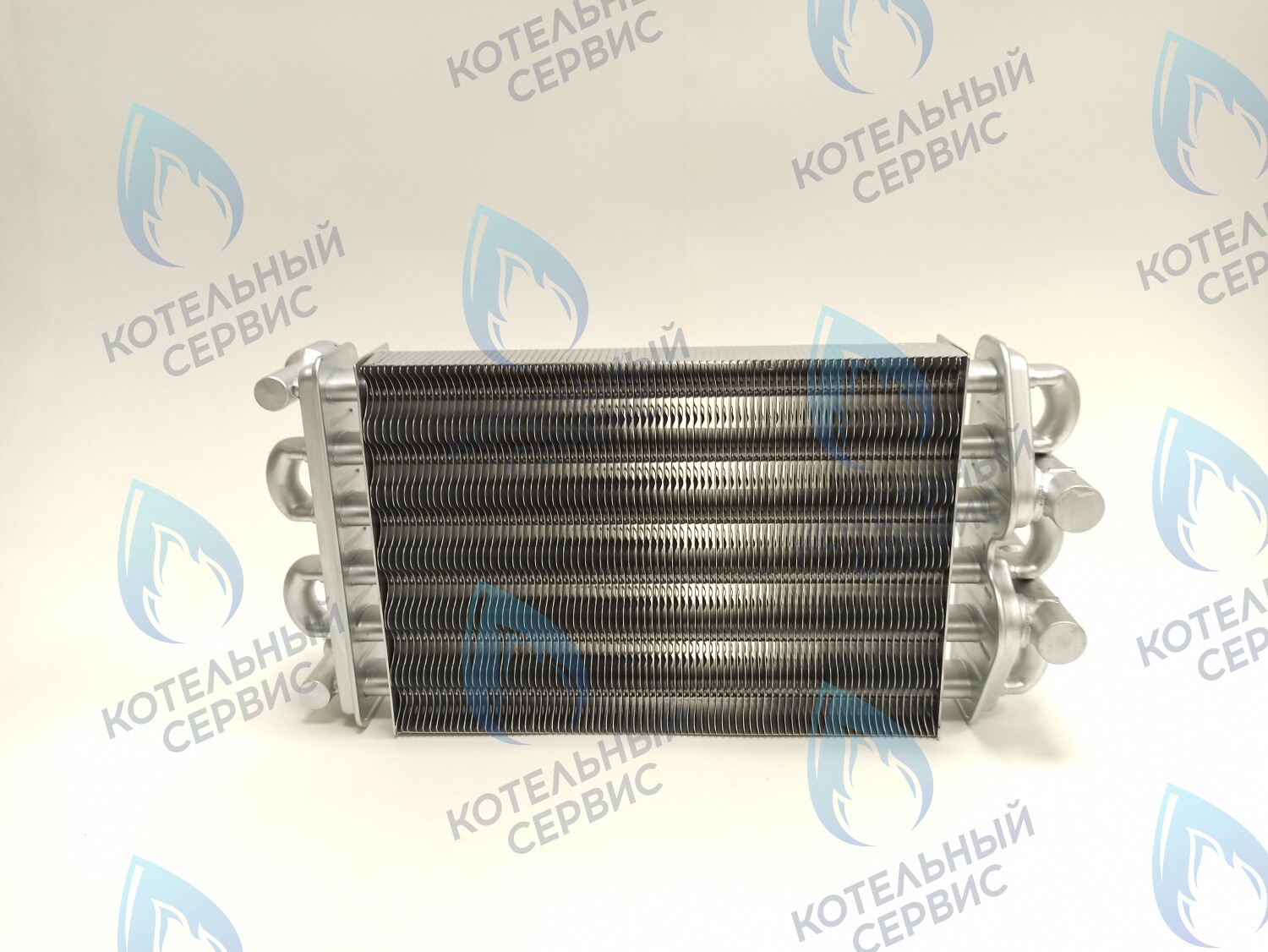 EB011-260 Теплообменник битермический 260мм 24кВт  Gazeco 24-T1/-C1 (до 05.2016) (02-4002), ROC(L44626) в Казани