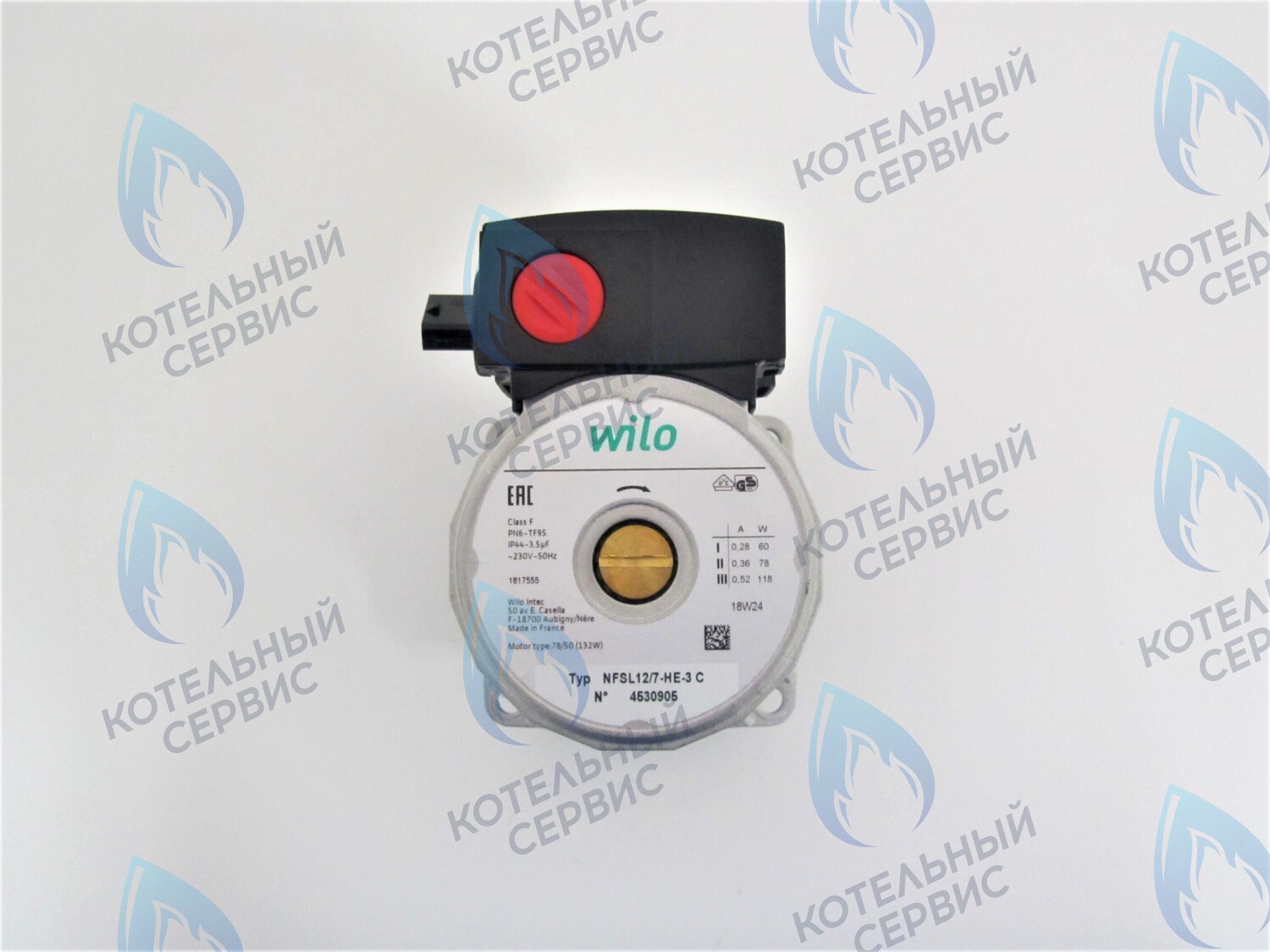 PH-W21CW70-WL118-Комп Двигатель насоса (без улитки) WILO NFSL 12/7 15/7 118w в Казани