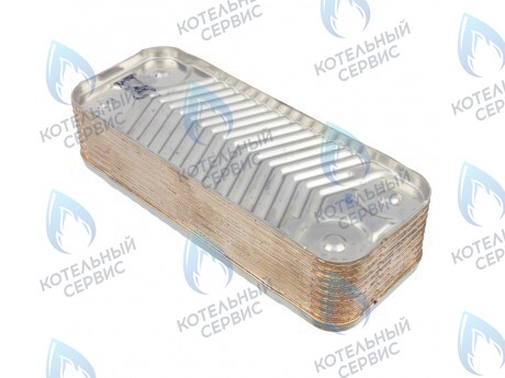 1926288 Вторичный теплообменник ГВС 16 пластин  DC30  DC35  DL30  DL35  HUBERT в Казани