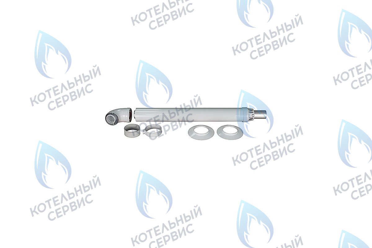  Комплект коаксиального дымохода ARDERIA D 60/100 0,75м в Казани