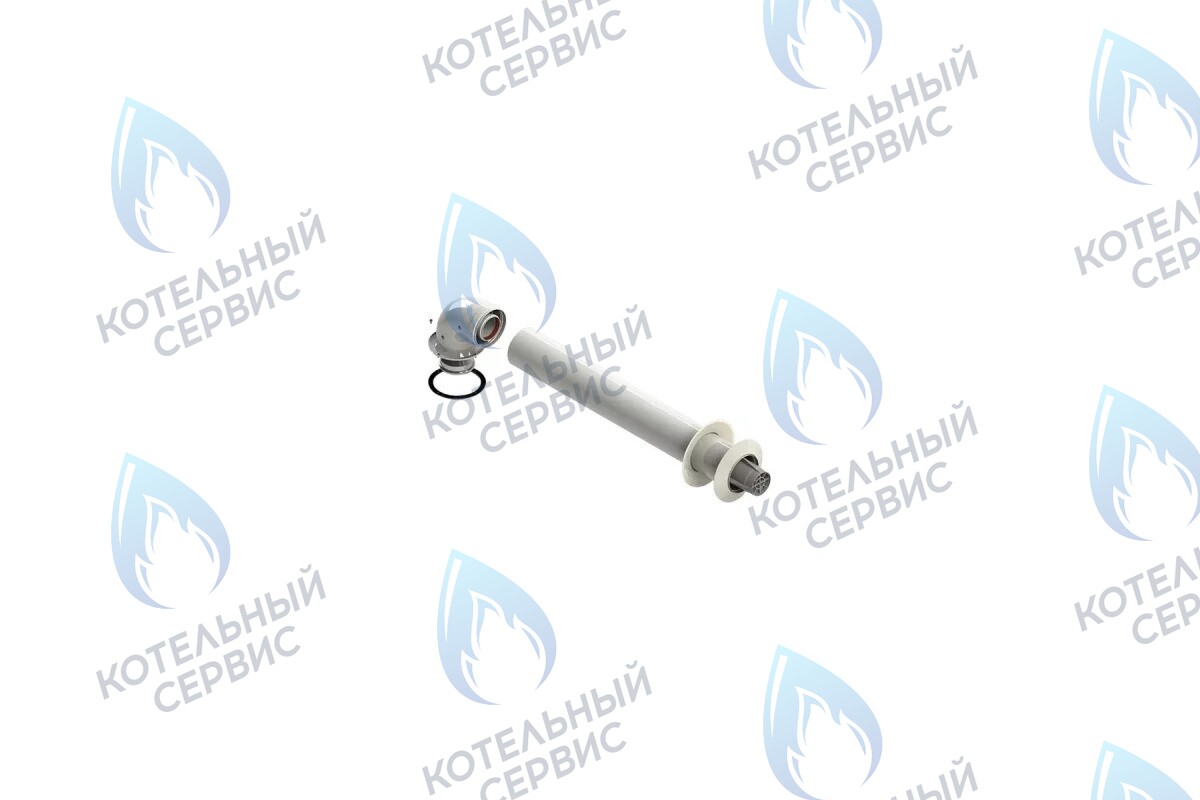  Комплект коаксиального дымохода ARDERIA D 60/100 0,75м в Казани