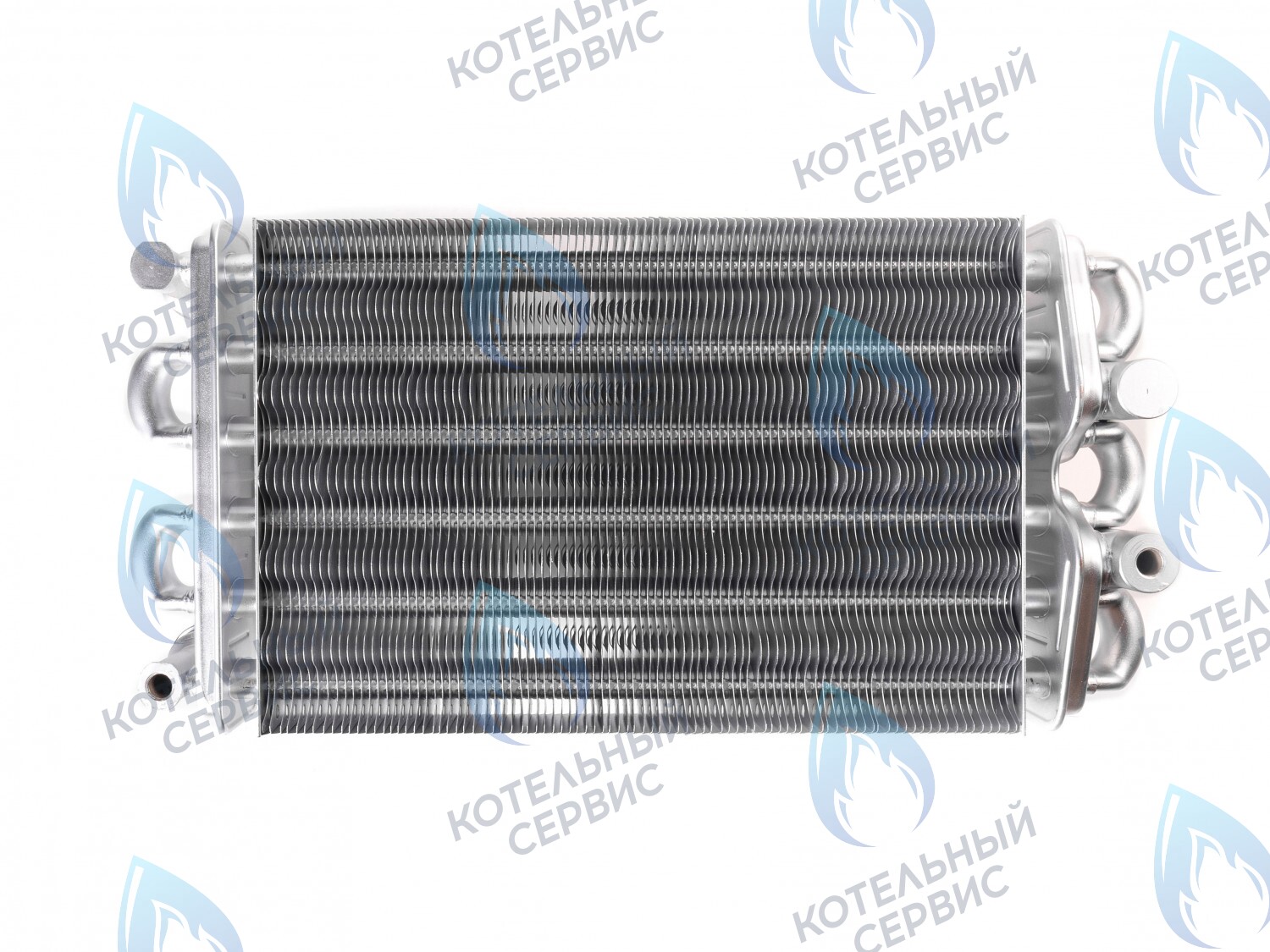 616170 Теплообменник битермический сдвоенный с кольцевыми прокладками BAXI MAIN, MAIN DIGIT, MAIN Four 24кВт (5663720) в Казани